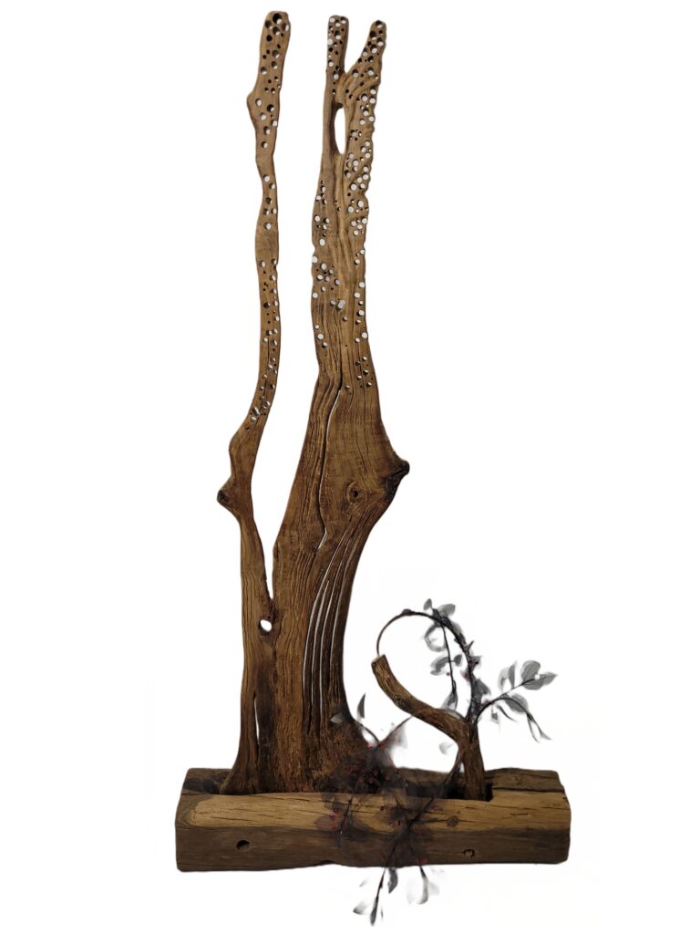 Sculpture Arbre d'étable